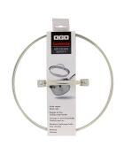 Couvercle en vert transparent - 24 cm