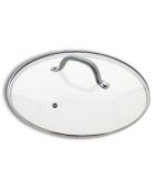 Couvercle en vert transparent - 24 cm