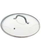 Couvercle en vert transparent - 26 cm