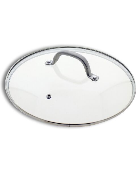 Couvercle en vert transparent - 26 cm