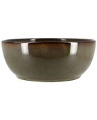 Poke Bowl en grès vert - D.18 cm