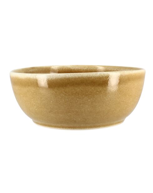 Poke Bowl en grès ocre - D.18 cm