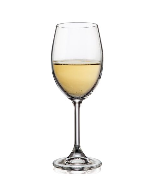 6 Verres à vin Oslo transparents -  25cl