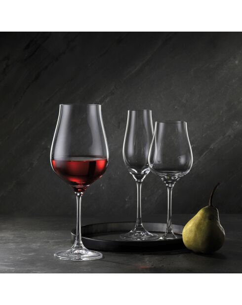 6 Verres à pied Neo transparents -  25cl