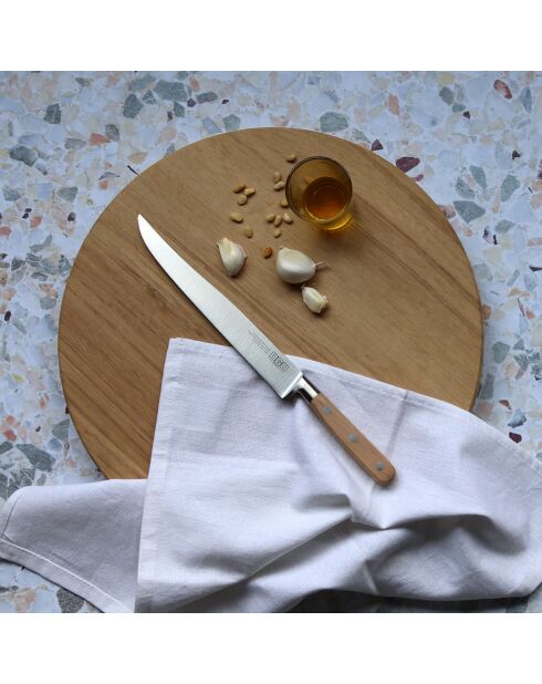 Couteau à découper Juo bois/gris - 20 cm