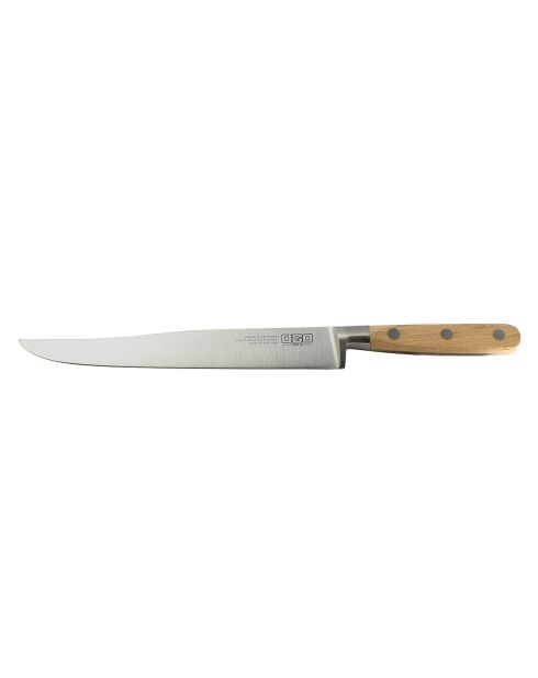 Couteau à découper Juo bois/gris - 20 cm