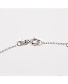 Bracelet Diamants 0.015 ct or blanc