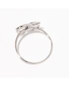 Bague Diamants 0.04 ct or blanc