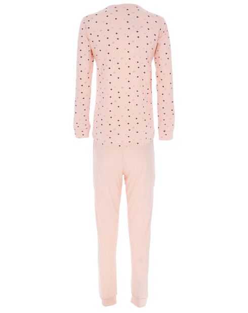 Pyjama manches longues & Pantalon Malia rose