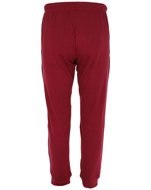 Pyjama manches longues & Pantalon Matei bleu/rouge