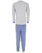 Pyjama manches longues & Pantalon Marcus gris/bleu