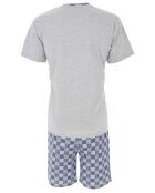 Pyjama manches courtes & Short Mike gris