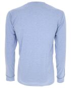 Pyjama manches longues & Pantalon Milo bleu denim/gris