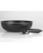 Wok Black Pepper induction noir - D.28x8.5 cm