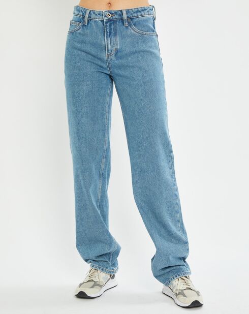 Jean droit 100% Coton Bio Heddal Baggy Style bleu