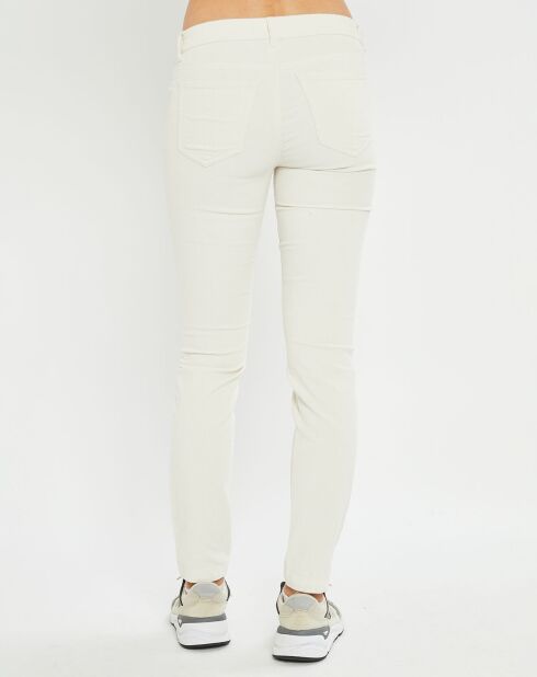 Pantalon en Velours côtelé Lulea écru
