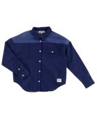 Chemise en Jean épais Josy en Coton bio stone