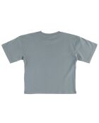 T-Shirt en Coton bio Justin vert de gris