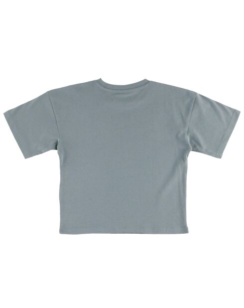 T-Shirt en Coton bio Justin vert de gris
