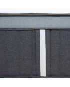 Pack Prêt-à-Dormir Suite Impériale blanc/gris anthracite - 140x190 cm