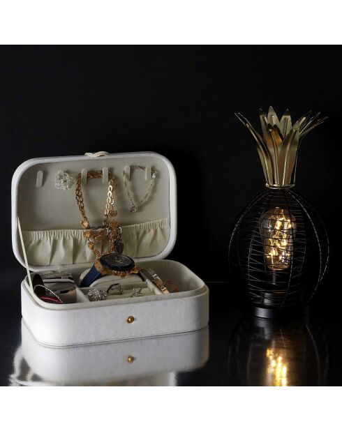 Boîte à bijoux rectangulaire aléatoire  22.5x7x15.3 cm