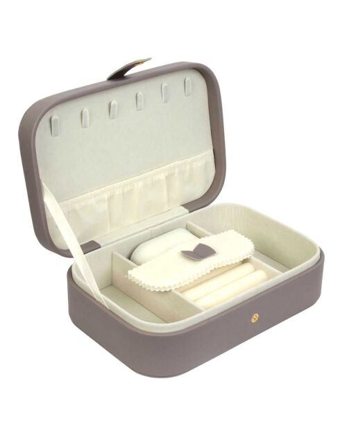 Joyero rectangular aleatorio de 22,5 x 7 x 15,3 cm