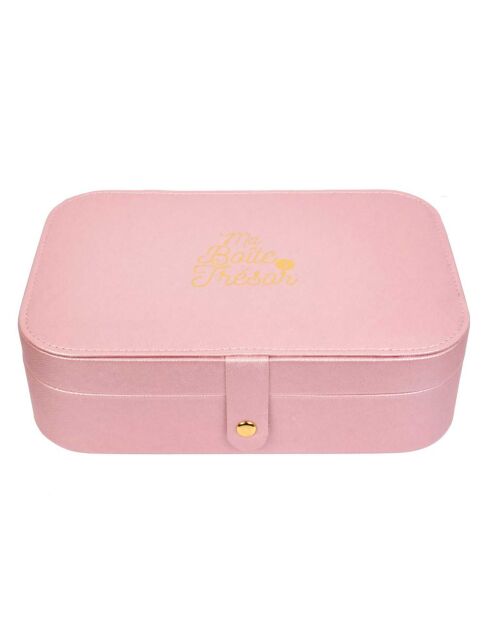 Boîte à bijoux rectangulaire aléatoire  22.5x7x15.3 cm