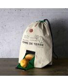 Sac distributeur de pomme de terre  beige - 36.5x21.5x13.5 cm