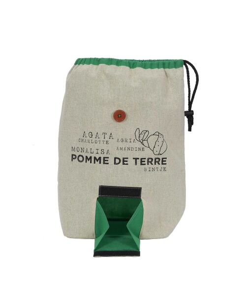 Sac distributeur de pomme de terre  beige - 36.5x21.5x13.5 cm