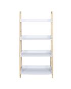 Etagère enfant Tim   blanc/bois - 60x117x30 cm