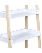 Etagère enfant Tim   blanc/bois - 60x117x30 cm