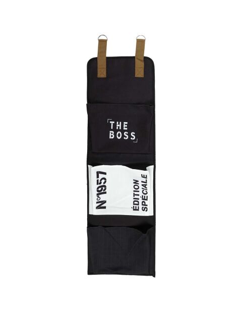 Hängetasche 3 Taschen blau - 30x132,5x5,1 cm