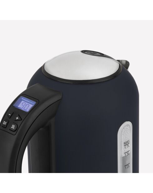 Bouilloire à température réglable 1.7L bleue