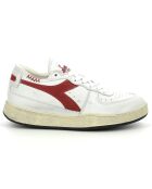 Weiß/rote Malo Ledersneaker