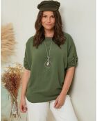 Blouse Camille vert kaki