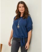 Blouse Camille bleu marine