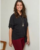 Blouse Camille noir