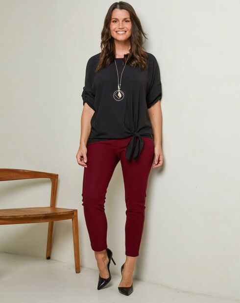 Blouse Camille noir