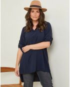Blouse Karine bleu marine