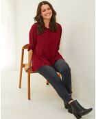 Blouse Sarah rouge bordeaux