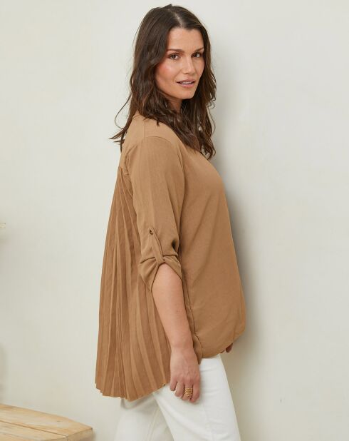 Blouse Sarah camel