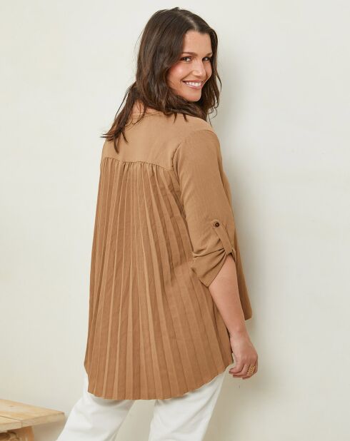 Blouse Sarah camel