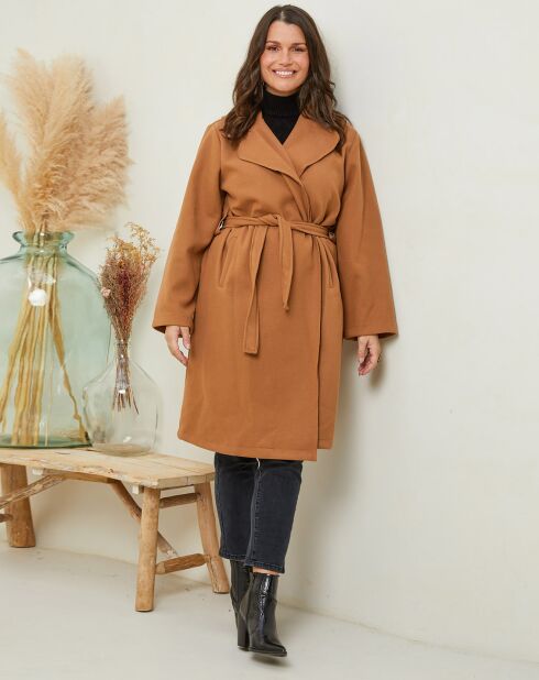 Manteau Frédérique camel