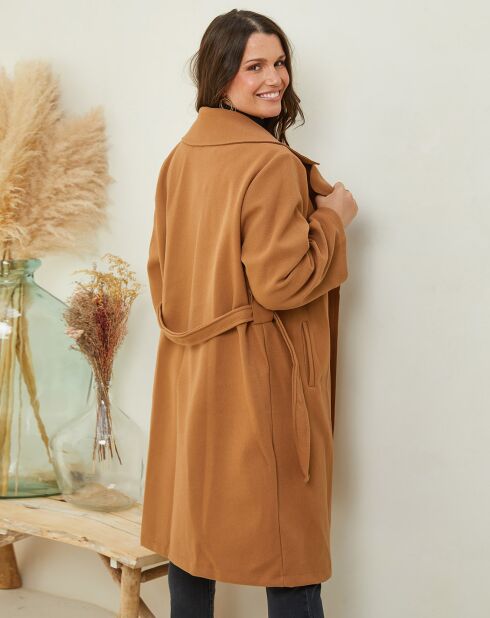 Manteau Frédérique camel