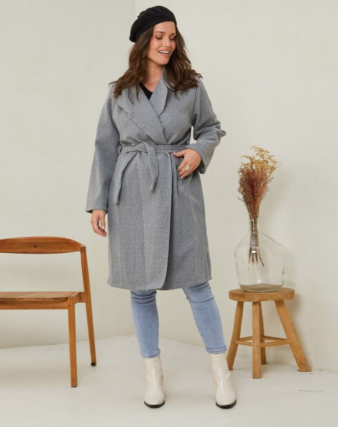 Manteau Frédérique gris