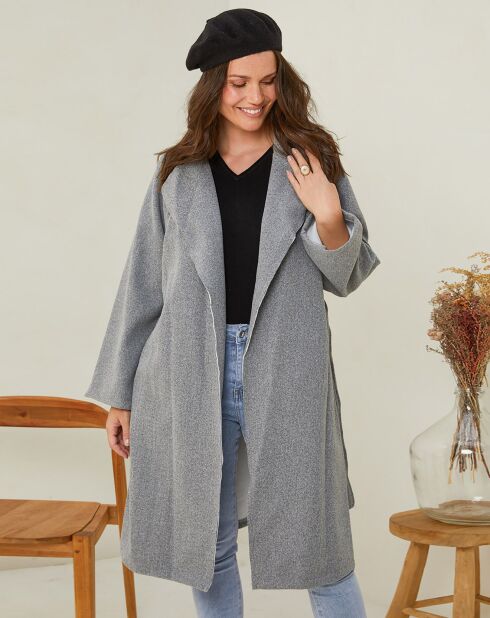 Manteau Frédérique gris