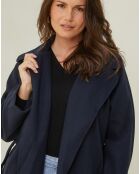 Manteau Frédérique bleu marine