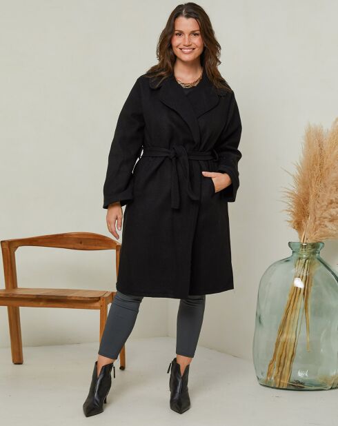 Manteau Frédérique noir