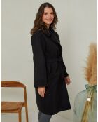 Manteau Frédérique noir