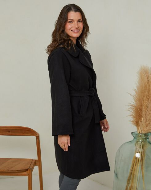 Manteau Frédérique noir